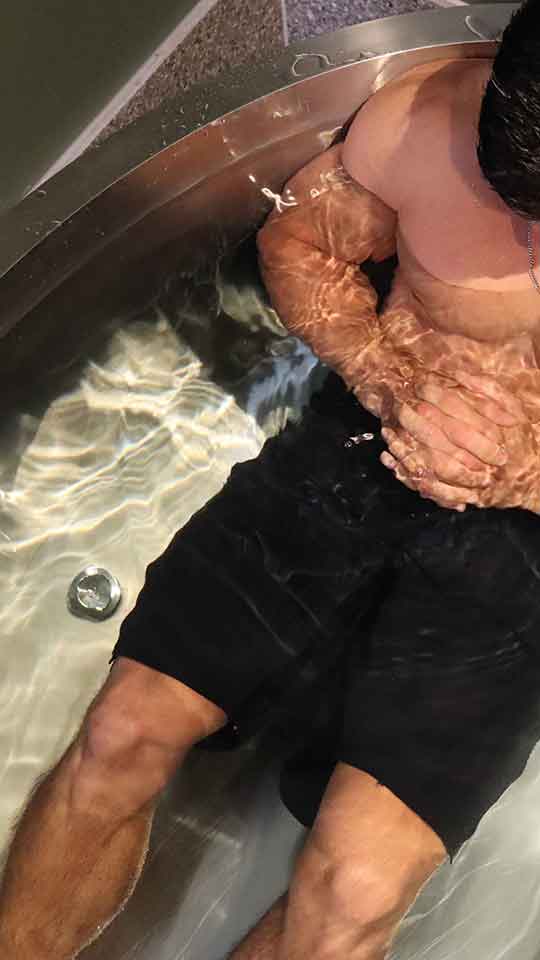 Coaching ice bath CalmBar Rozelle